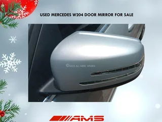 Used Mercedes W204 Door Mirror For Sale