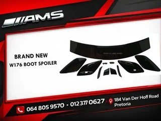 NEW Mercedes W176 Boot Spoiler
