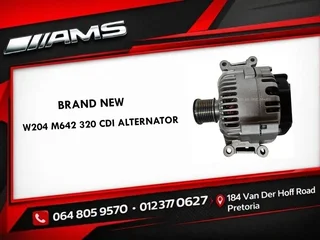 New Mercedes W204 M642 320 Cdi Alternator