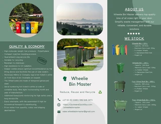 Wheelie Bins for Sale