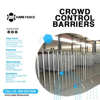 Fence barricades/ Metal fence panels/ Crowd control fence