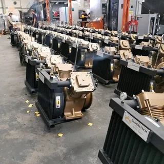 Bulk trailer compressor