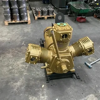 Bulk trailer compressor