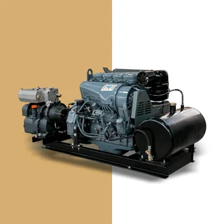 Silo compressors and bulker trailer