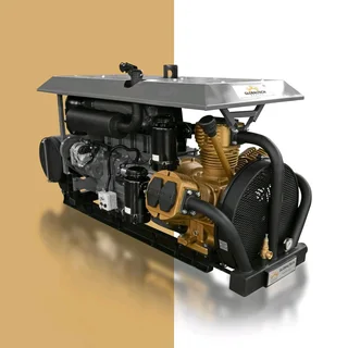 Silo compressors and bulker trailer