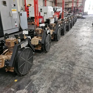 Silo compressors and bulker trailer