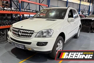 Beeline Spares stripping a Mercedes-Benz W164 ML 350 with the OM612 engine.