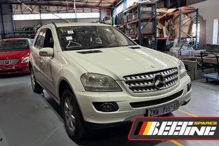 Beeline Spares stripping a Mercedes-Benz W164 ML 350 with the OM612 engine.