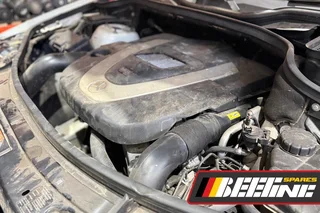 Beeline Spares stripping a Mercedes-Benz W164 ML 350 with the OM612 engine.