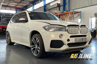 Beeline Spares stripping a BMW X5 F15