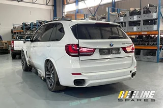Beeline Spares stripping a BMW X5 F15