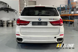 Beeline Spares stripping a BMW X5 F15