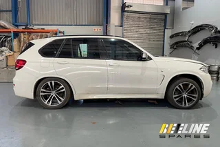Beeline Spares stripping a BMW X5 F15
