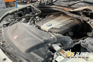 Beeline Spares stripping a BMW X5 F15