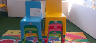 Creche Plastic tables and Chairs