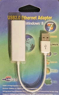Brand New USB 2.0 to Ethernet Adapter – Plug &amp; Play, Fast, Reliable!