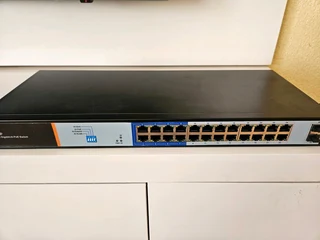 Scoop SPS-24G2S 24 Port AI PoE Switch