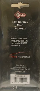 Mini Cooper - Silca HU200S22 Car Key Blank