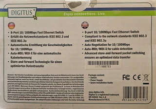 Digitus 8-Port Desktop Switch