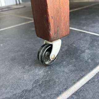 Morris Chair Grey Pillows Wood Framework