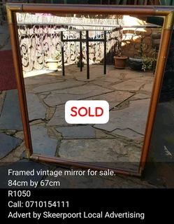 VINTAGE MIRRORS FOR SALE
