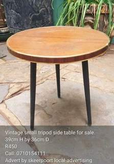 Mid century Anglo Indian inlaid carved wooden side table for sale