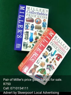 Pair of Millers's price guide books for sale.