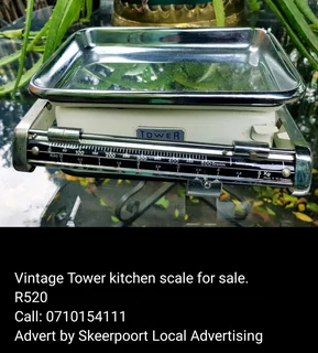 Vintage Tower kitchen scale for sale