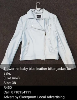 3 quarter length Nappa ladies leather coat for sale