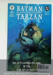Set of 5 comics for sale. R750
