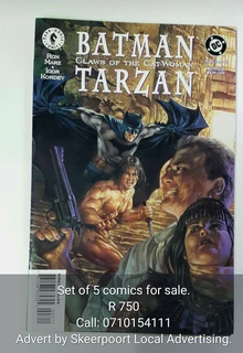 Set of 5 comics for sale. R750