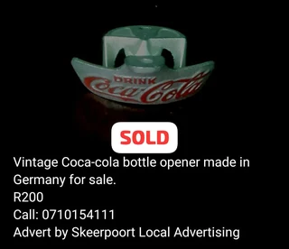 Vintage Coca Cola Collection for sale.