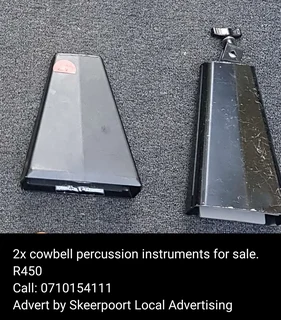 Musical instruments for sale.