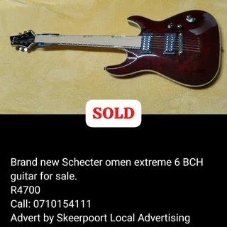 Musical instruments for sale.