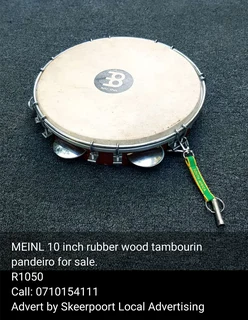 Musical instruments for sale.