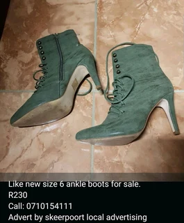 Size 6 LIKE NEW ladies shoes for sale