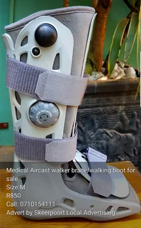 Medical aircast walker brace/boot for sale.