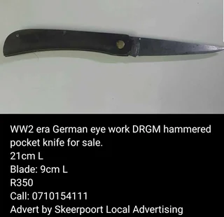 Outdoor hunting knife with sheath for sale