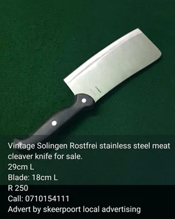 Vintage meat cleavers for sale