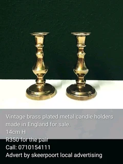 Candle holders for sale.