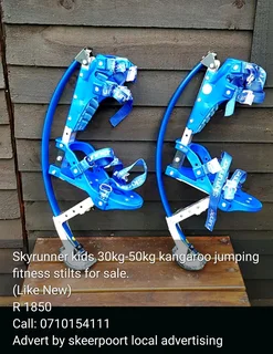 Skyrunner kids 30kg-50kg kangaroo jumping fitness stilts for sale