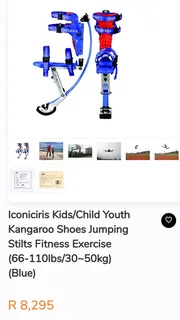 Skyrunner kids 30kg-50kg kangaroo jumping fitness stilts for sale