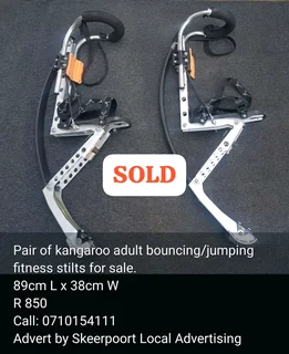 Skyrunner kids 30kg-50kg kangaroo jumping fitness stilts for sale