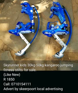Skyrunner kids 30kg-50kg kangaroo jumping fitness stilts for sale