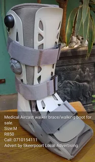 Medical aircast Walker brace for sale. Size M