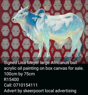Signed and dated Liza Meyer oil paintings for sale