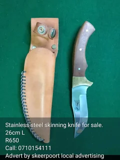 Survival/hunting knives for sale.