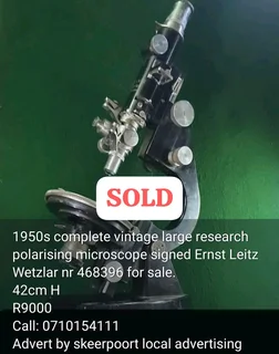 1960s Aspirator surgical kit in wooden case for sale