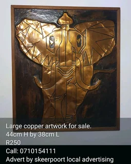 Large copper artwork for sale
