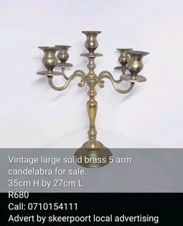 Vintage candle holders for sale